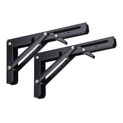 8 Foldable Shelf Bracket Black - Main