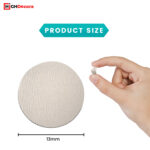 Self-Adhesive Cashmere Screw Cover Caps - Measurement