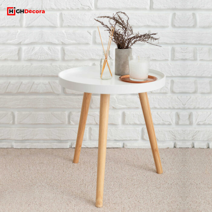 Solid Wood Tapered 300 mm Furniture Legs with Bolt - Render