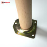 Solid Wood Tapered 300 mm Furniture Legs with Bolt - View 1