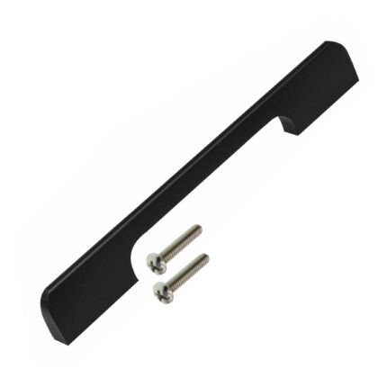 Highdecora 160mm Black Modern D Shape Cabinet Pull Handles - Main