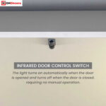 Infrared Cabinet Single Door Hinge Sensor Switch - Use